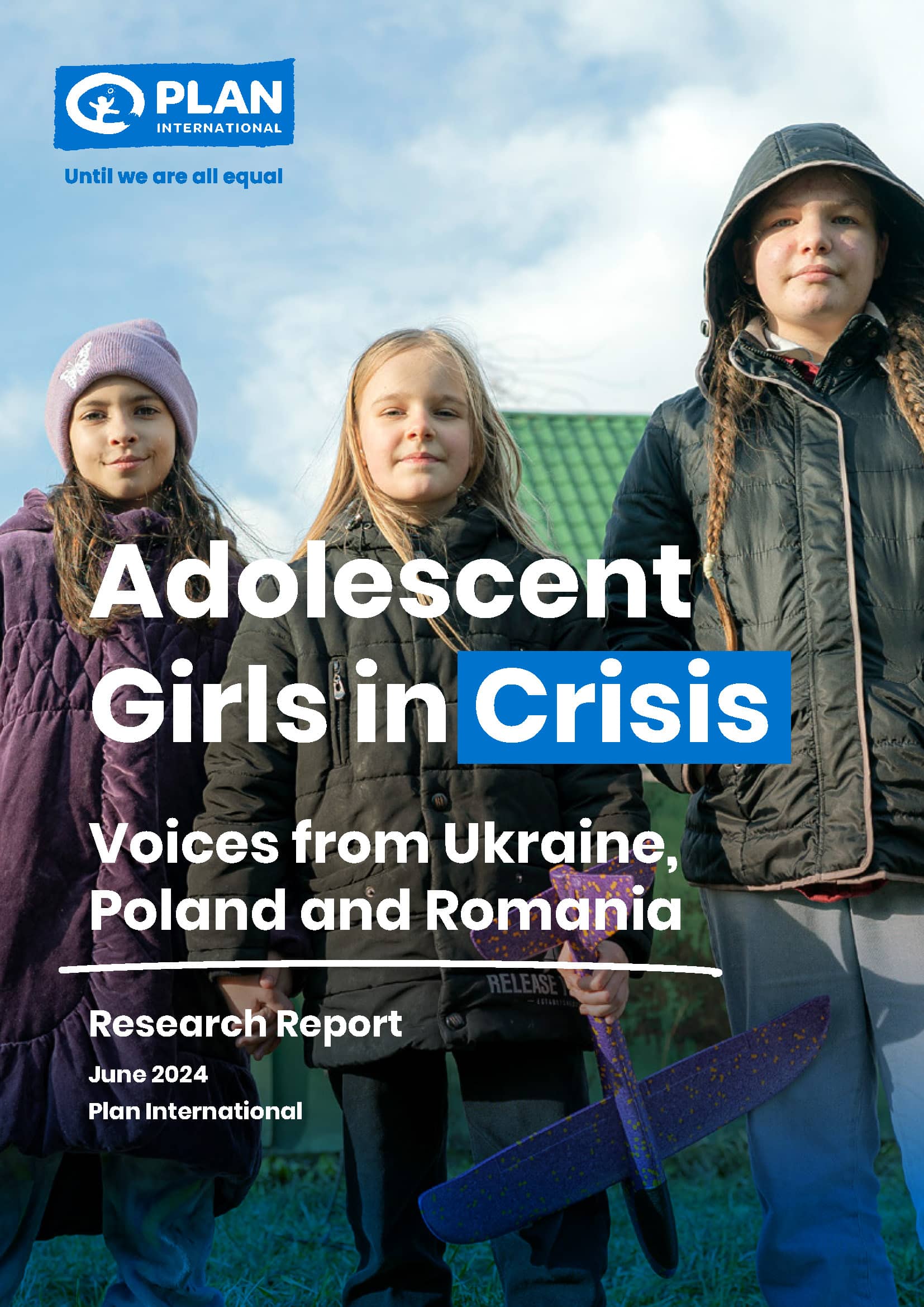 Rapport sur la situation des filles déplacées par la guerre en Ukraine