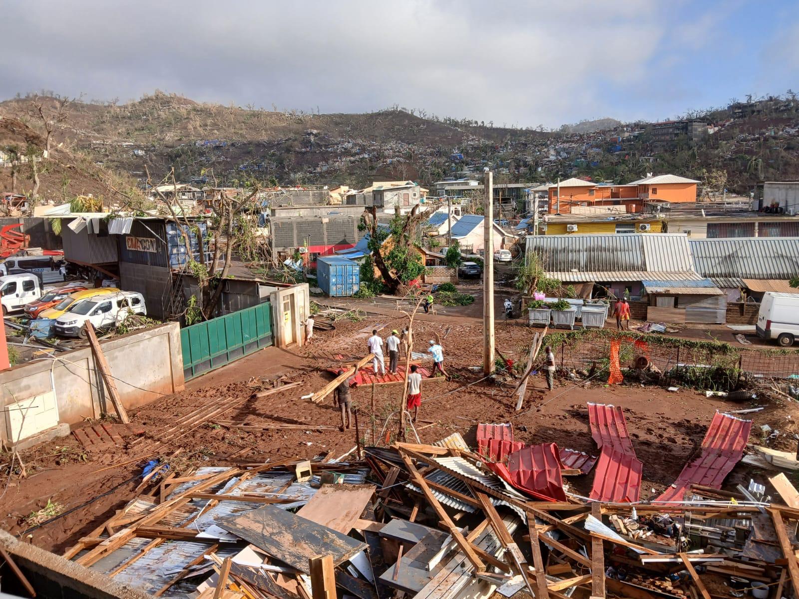 Cyclone Chido Mayotte / Mozambique